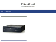 Tablet Screenshot of erikdschmid.com